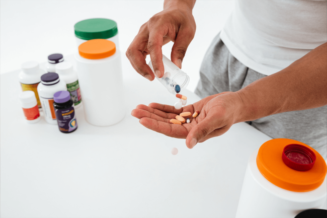 Vitamins to combat tiredness and muscle pain